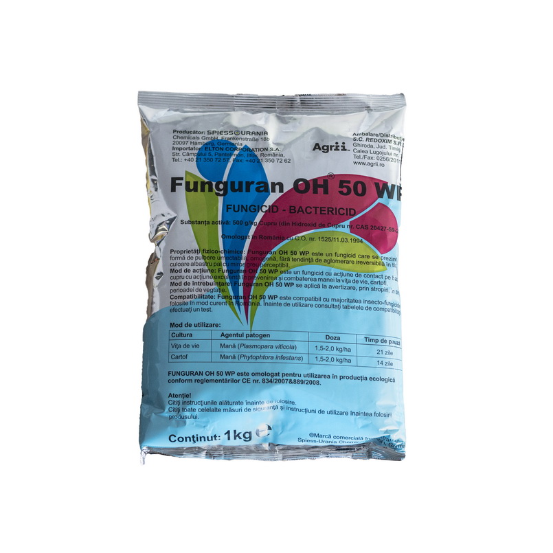 FUNGURAN OH 50 WP FUNGICID