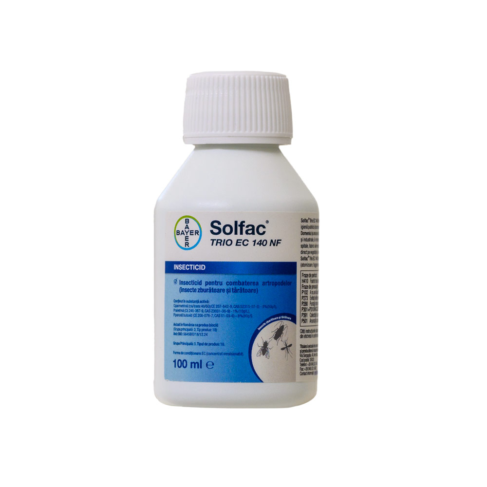SOLFAC TRIO 140 EC INSECTICID